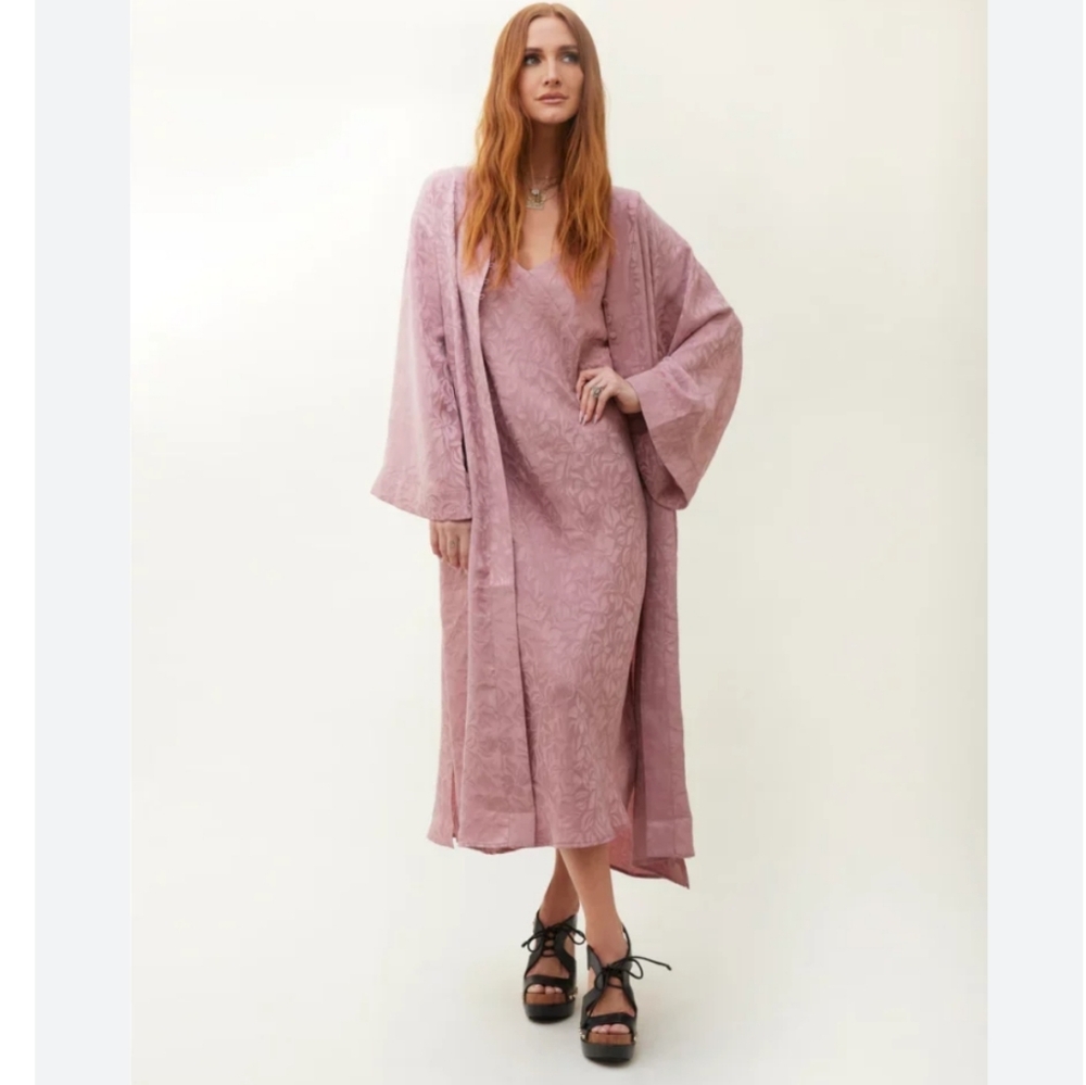 Smash & Tess X Ashley Simpson Disco Duster Rose Pink Size Xsmall/ Small